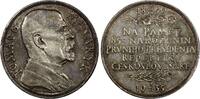 Czechia Medal Czech Republic Silver 1935 Tomas G. Masaryk 85th birthday 32mm aUNC (921) -