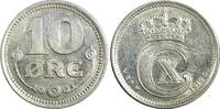 Denmark 10 Øre 1914 Denmark Christian X Silver 1914 VBP; GJ  1st Year UN... 21,47 EUR  zzgl. 12,88 EUR Versand