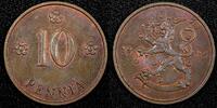 Finland 10 Penniä FINLAND Copper 1934 10 Penniä UNC KM# 24 (23 994) -