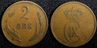 Denmark Bronze 1899 Denmark Christian IX  1899 VBP 2 Ore KM# 793.2 (23 7... 4,25 EUR  zzgl. 12,88 EUR Versand