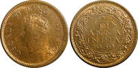 India 1/12 Anna India-British George VI Bronze 1939 (B) ch.UNC KM# 526 (23 674) -