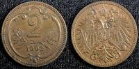 Austria 2 Heller 1903 Austria Franz Joseph I Bronze 1903  UNC KM# 2801 (... 8,55 EUR  zzgl. 12,88 EUR Versand