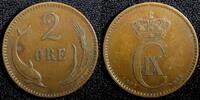 Denmark Bronze 1902 Denmark Christian IX  1902 VBP 2 Ore KM# 793.2 (23 7... 4,25 EUR  zzgl. 12,88 EUR Versand
