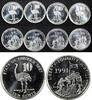 Eritrea 10 Cents Eritrea 1997 Ostrich GEM BU KM# 45 RANDOM PICK (1 Coin) (84) -