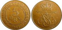 Denmark Bronze 1907 Denmark Frederik VIII  1907 VBP; GJ 5 Ore UNC Condit... 42,94 EUR  zzgl. 12,88 EUR Versand