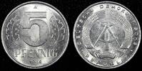 Germany 5 Pfennig Germany - Democratic Republic GDR Aluminium 1968 A KM# 9.1 (24 099) -