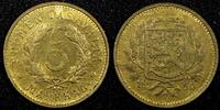 Finland 5 Markkaa Finland Brass 1950 H 23mm UNC KM# 31a (24 085) -
