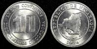 Nicaragua 10 Centavos 1974 Nicaragua Aluminum 1974  FAO GEM BU KM# 29 (2... 2,58 EUR  zzgl. 12,88 EUR Versand