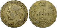 Luxembourg 1 Dinar 1925 Yugoslavia 	Alexander I Nickel-Bronze 1925  KM# ... 4,25 EUR  zzgl. 12,88 EUR Versand