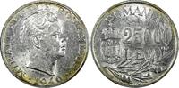 Romania 25000 Lei 1946 ROMANIA Mihai I Silver 1946  32mm 1 Year Type XF+... 25,77 EUR  zzgl. 12,88 EUR Versand
