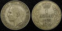 Yugoslavia 1 Dinar 1925 Yugoslavia 	Alexander I Nickel-Bronze 1925  KM# ... 4,25 EUR  zzgl. 12,88 EUR Versand