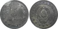 Yugoslavia 5 Dinara 1945 Yugoslavia Zinc 1945  WWII Issue 26.5mm 1 Year ... 5,97 EUR  zzgl. 12,88 EUR Versand
