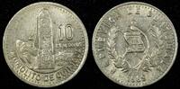 Guatemala 10 Centavos Guatemala Copper-Nickel 1989 Guatemala City Mint KM# 277.5 (24 633) -