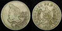 Guatemala 25 Centavos Guatemala Copper-Nickel 1988 KM# 278.5 (24 659) -