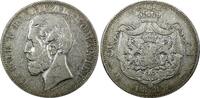 Romania 5 Lei 1882 ROMANIA Carol I Silver 1882 B  CROWN 37mm KEY DATE SC... 171,78 EUR  zzgl. 12,88 EUR Versand