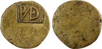 Mexico 1/8 real MEXICO Hacienda Token Bronze (1850's) PC(DE) Uniface.VERY RARE (320) -