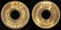 United Kingdom 1 Cent East Africa Elizabeth II Bronze 1956 GEM BU KM# 35 (734) -