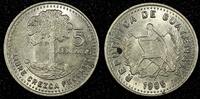 Guatemala 5 Centavos GUATEMALA Copper-Nickel 1985 Guatemala City Mint KM# 276.3 (24 681) -