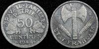 France 50 Centimes 1944 France Aluminum 1944 B  WWII Issue Beaumont Mint... 4,29 EUR  zzgl. 12,88 EUR Versand