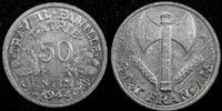 France 50 Centimes 1944 France Aluminum 1944 B  WWII Issue Beaumont Mint... 2,58 EUR  zzgl. 12,88 EUR Versand
