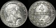 Denmark 4 Skilling Rigsmont 1856 DENMARK Frederik VII Silver 1856 VS  UN... 51,53 EUR  zzgl. 12,88 EUR Versand