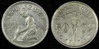 Belgium 50 Centimes 1923 Belgium Nickel 1923  French text XF KM# 87 (25 ... 4,25 EUR  zzgl. 12,88 EUR Versand