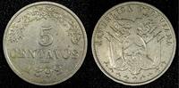 Bolivia 5 Centavos BOLIVIA 1892 H Heaton Birmingham Mint 1 Year Type KM# 171 (24 829) -