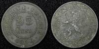 Belgium 25 Centimes 1916 BELGIUM German Occupation Zinc 1916  WWI Issue ... 4,29 EUR  zzgl. 12,88 EUR Versand
