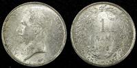 Belgium 1 Franc 1913 BELGIUM Albert I Silver 1913  Dutch text Toned KM# ... 10,74 EUR  zzgl. 12,88 EUR Versand