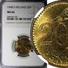 Finland 20 Pennia Finland Aluminum-Bronze 1968 S NGC MS66 TOP GRADED KM# 47 (7) -