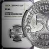 Germany 50 Pfennig Germany Weimar 1920 A NGC MS64 GEM BU Berlin Mint KM# 27 (032) -