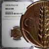 5 Centesimi Italy Vittorio Emanuele III 1923 R  NGC MS63 BN HIGH GRADE KM# 59 (4)
