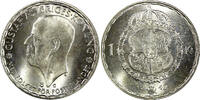 Sweden 1 Krona Sweden Gustaf V Silver 1942 G GEM BU 25mm KM# 814 (111) -