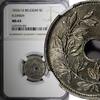 Belgium 14 5 Centimes 1924 BELGIUM Albert I 1924/ OVERDATE NGC MS63 TOP ... 64,42 EUR  zzgl. 12,88 EUR Versand
