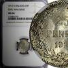 Finland 25 Pennia Finland Silver 1917 S Civil War Coinage NGC MS66 GEM BU KM#19 (19) -