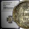 Finland 25 Pennia Finland Silver 1917 S Civil War Coinage NGC MS66 GEM BU KM#19 (20) -