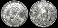 India Rupee India-British George VI Silver 1942 (B) Bombay aUNC/UNC KM# 557 .1 (783) -