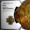 India 1/2 Anna India-British George VI 1942 (B) NGC MS64 GEM BU KM# 534b.1 (043) -