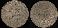 France 1 Franc MOROCCO Yusef Nickel ND (1921) Paris Mint Toned Y# 36.1 (26 608) -