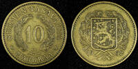 Finland 10 Markkaa Finland Aluminum-Bronze 1932 S KM# 32A (26 787) -