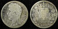 France 1/2 Franc 1828 FRANCE Charles X Silver 1828 W  Lille Mintage-170 ... 21,47 EUR  zzgl. 12,88 EUR Versand