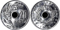 Greece 20 Lepta 1959 Greece Paul I Aluminum 1959  24mm GEM BU COIN KM# 7... 5,11 EUR  zzgl. 12,88 EUR Versand