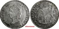 Bolivia 4 Soles BOLIVIA Silver 1859 PTS FJ XF KM#123.3 (15 313) -