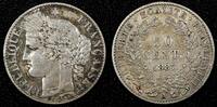 France 50 Centimes 1887 FRANCE Silver 1887 A  Paris Mint Toned KM# 834.1... 12,88 EUR  zzgl. 12,88 EUR Versand