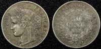 France 50 Centimes 1850 FRANCE Silver 1850 A  Paris Mint Nice Toned KM# ... 34,36 EUR  zzgl. 12,88 EUR Versand