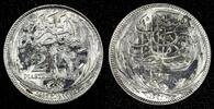 Egypt 2 Piastres EGYPT OCCUPATION COINAGE Silver AH1335 / 1917 H Toned KM#317.2 (117) -