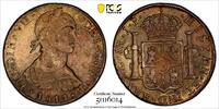 8 Reales 1811 Peru PERU Ferdinand VII  Silver 1811 JP   LIMA Imagined Bust PCGS AU50 KM106.2 PCGS