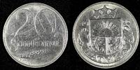 Latvia 20 Santimu 1922 LATVIA 1922  Struck at Huguenin 1 Year Type KM# 5... 8,55 EUR  zzgl. 12,88 EUR Versand