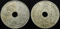Belgium 25 Centimes 1926 BELGIUM Albert I Copper-Nickel 1921  Legend in ... 4,29 EUR  zzgl. 12,88 EUR Versand