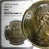 Gibraltar 1967 Crown 1967 GIBRALTAR Elizabeth II  NGC MS66 TOP GRADED RA... 42,94 EUR  zzgl. 12,88 EUR Versand